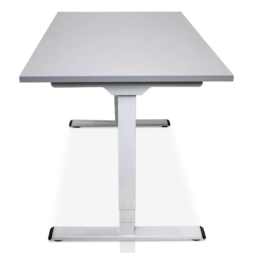 MRC COMFORT elektrisch ARBO zit-sta bureau - 180x80cm - wit - grijs
