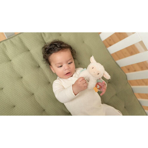 Hochet anneau souple mouton - Little Farm - LITTLE DUTCH
