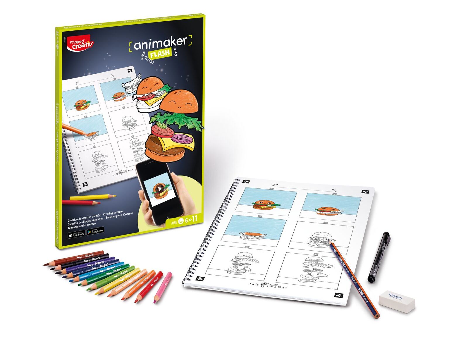 ANIMAKER FLASH MAPED POP