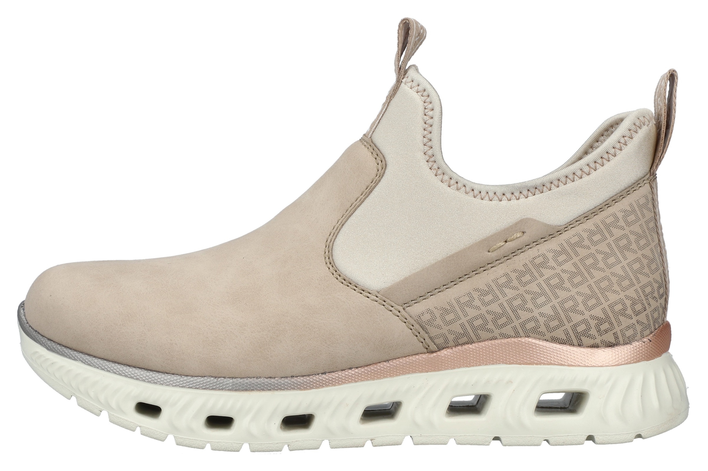 RIEKER Sport Schlupfboots  , High-Top-Sneaker, Schlupfboots mit elastischem Schaft