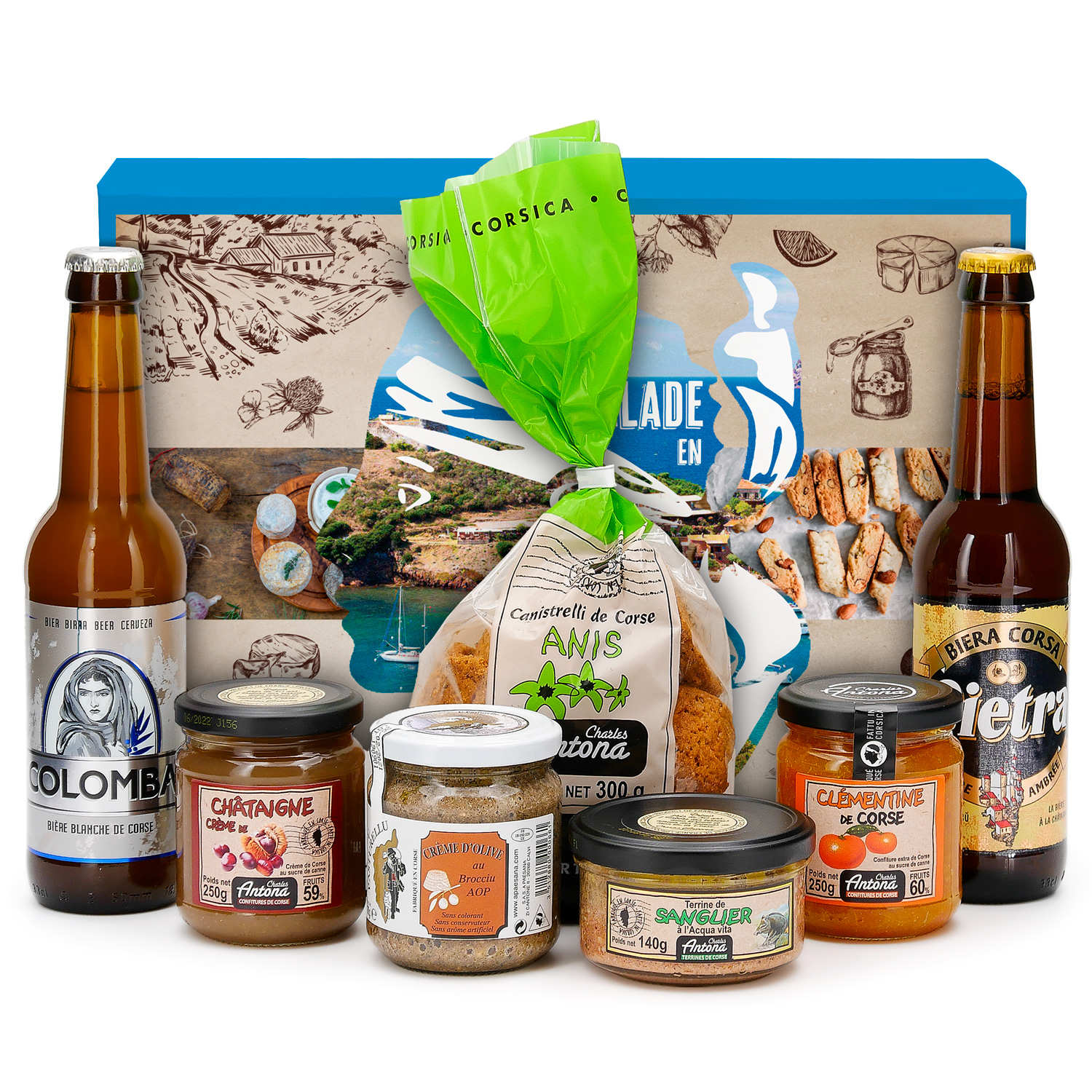 Coffret gourmand Balade en Corse
