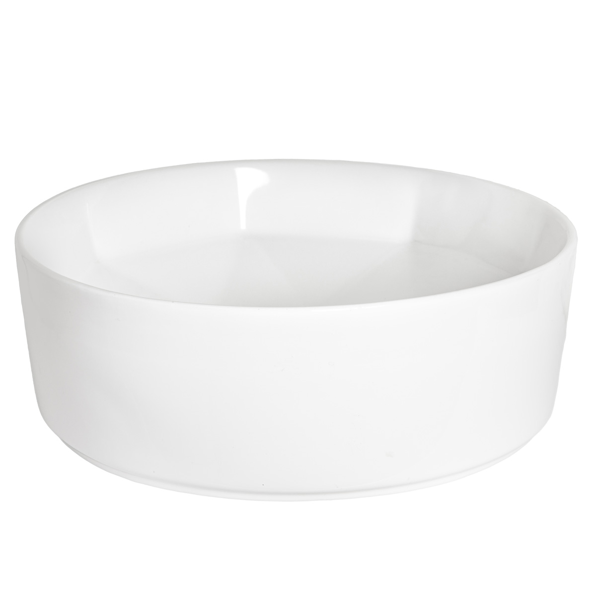 Kerra KR57 waskom rond glans wit 40x40x14cm