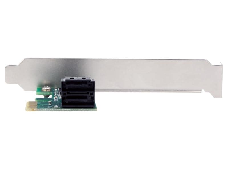 Exsys SATA-Controller Exsys EX-3519 für 2 HDD und SSD Drive SATA 3 PCIe (x1) Controller (Asmedia) für zwei HDD und SSD Drives