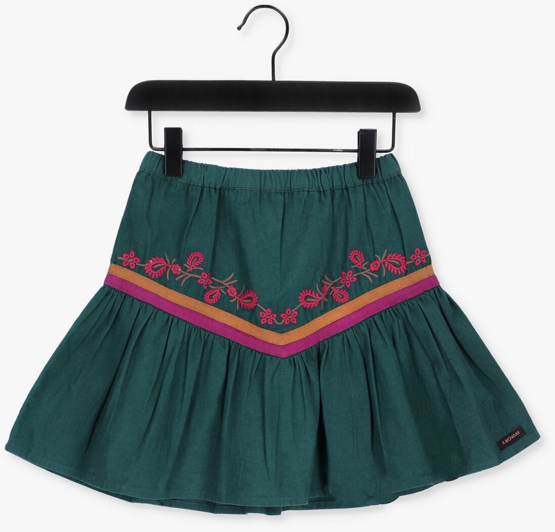A MONDAY IN COPENHAGEN donkergroene a monday in copenhagen minirok ava skirt