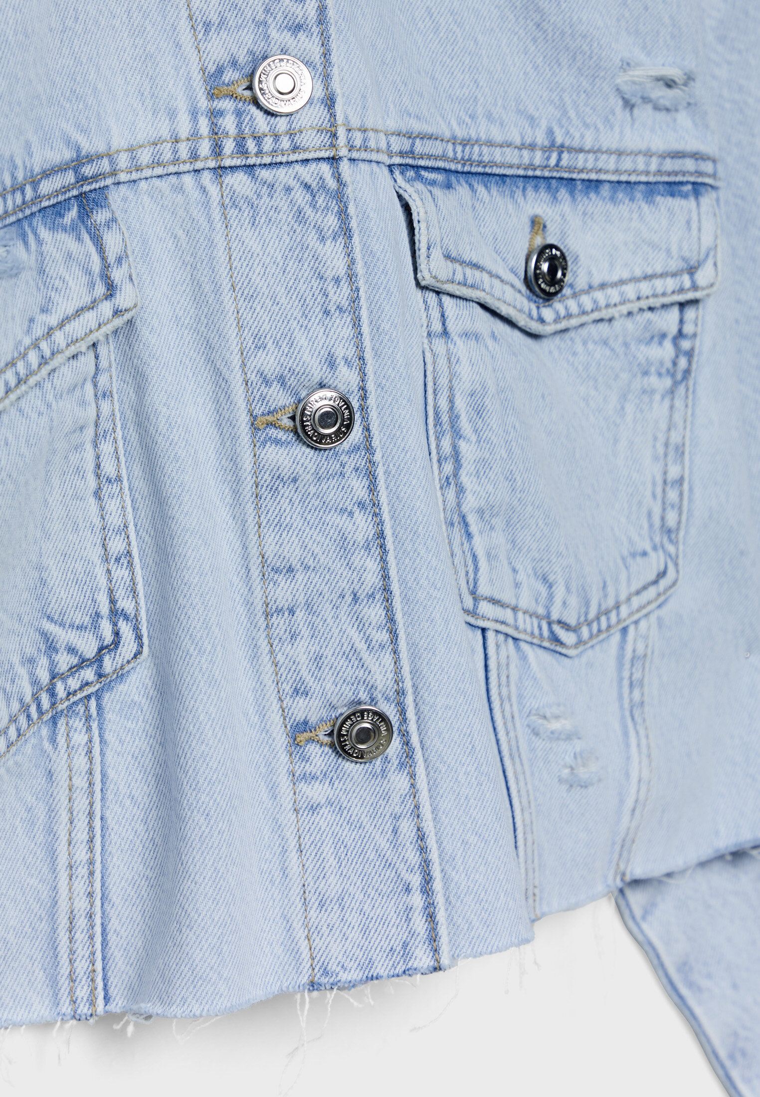 Jaqueta jeans curta