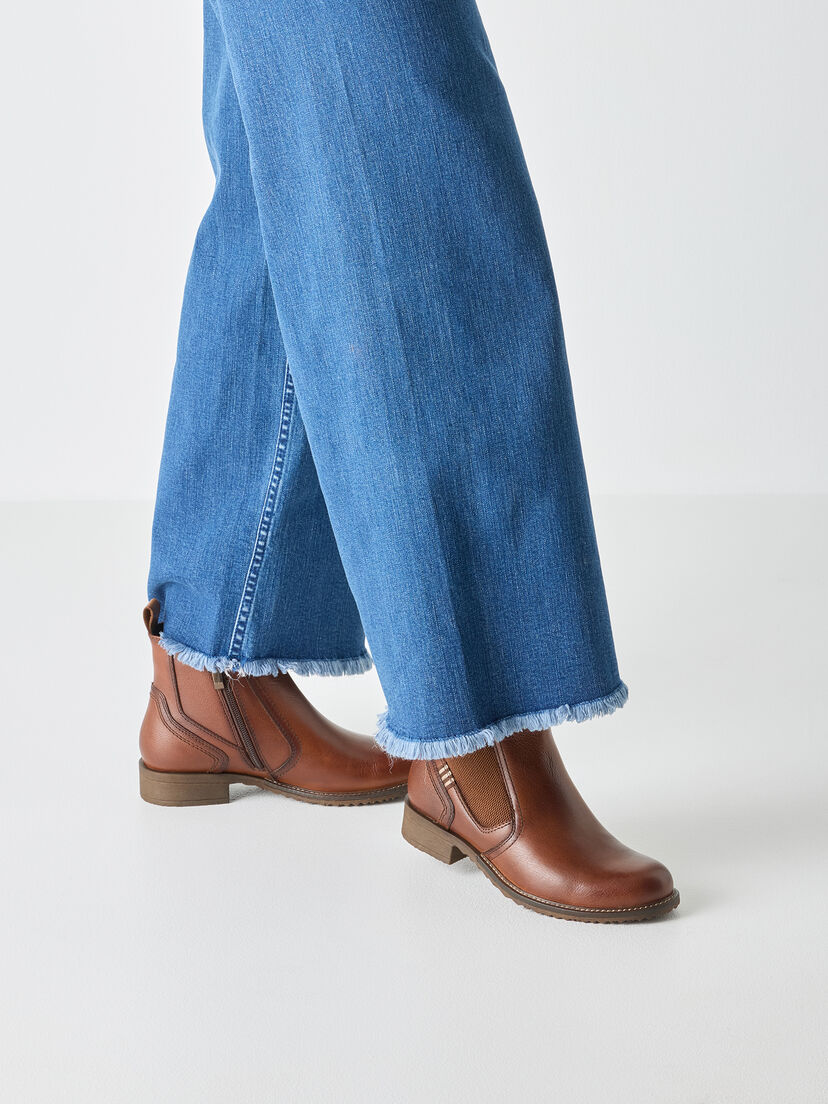 Leren Chelseaboot - bruin