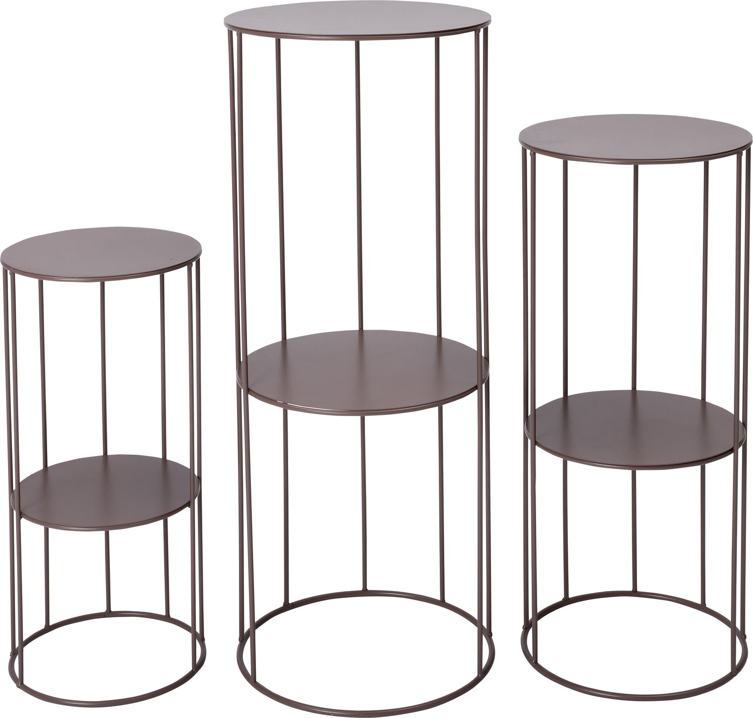 Intratuin plantentafel Myrica bruin D 21 H 70 cm