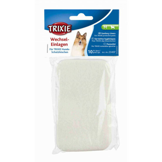 Serviettes absorbantes pour slip de protection pour chien Trixie