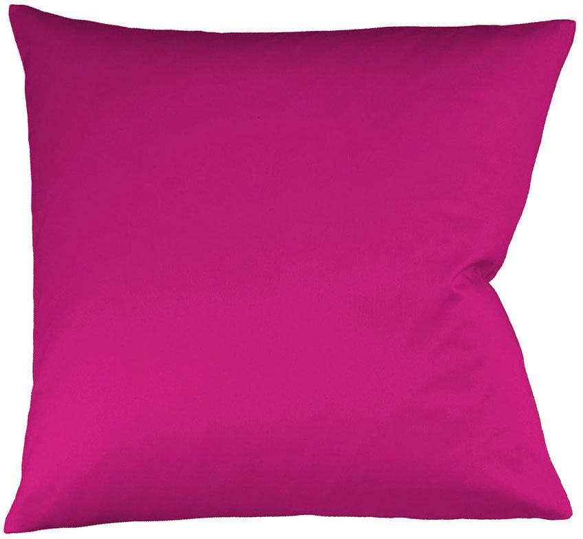 fleuresse Kissenbezug »Colours Mako Satin, 100% Baumwolle, mit Reissverschluss« Mako Satin, glänzend, glatt, Premium Qualität