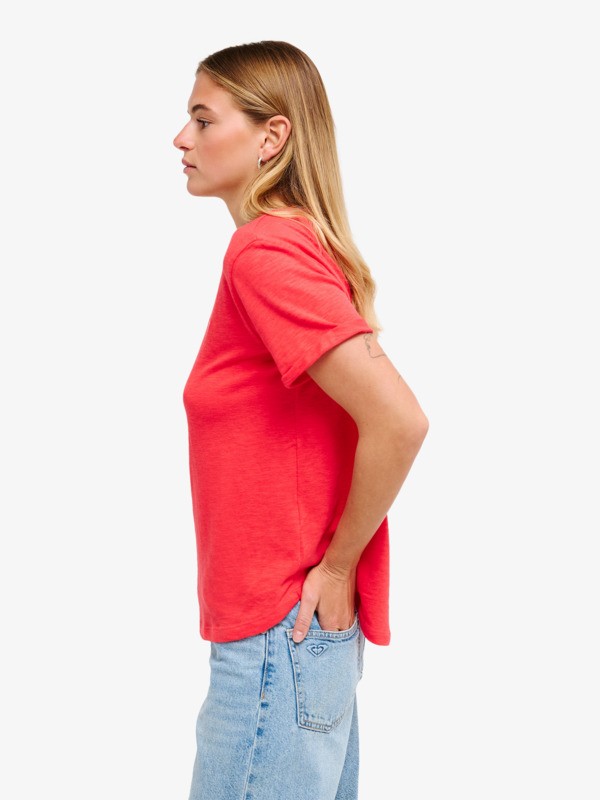 Oceanwave Regular Emby T-shirt à manches courtes Rouge Femme