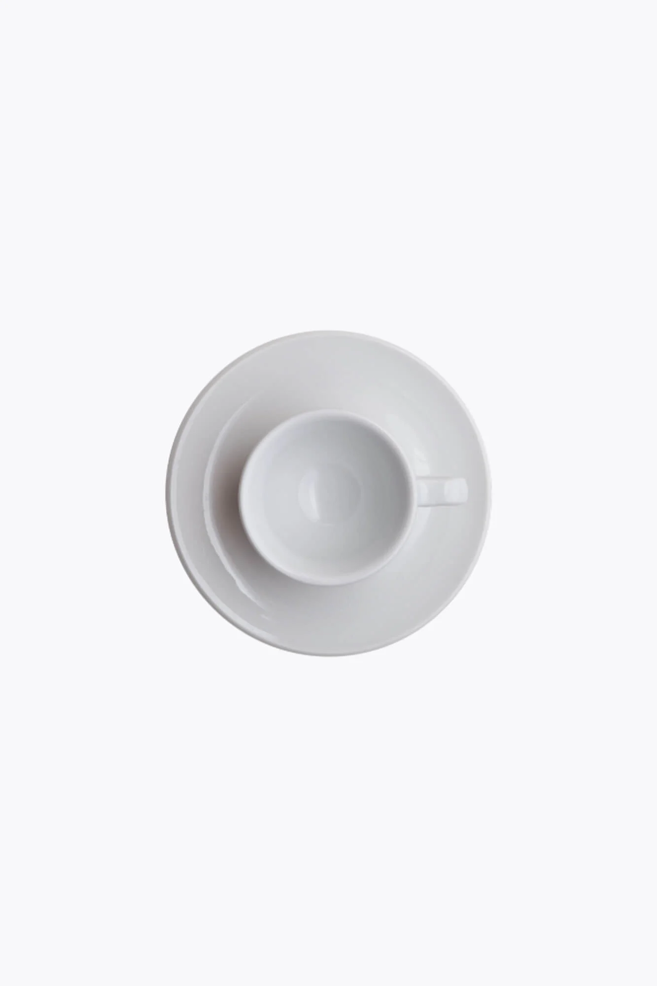 La Marzocco linea Espressotasse Schwarz mit Untertasse