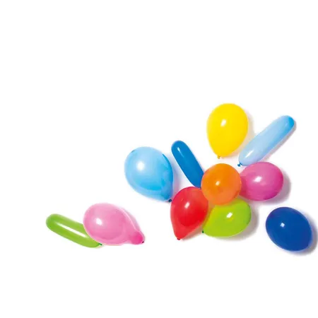 amscan 100 Luftballons, Formen und Farben sortiert