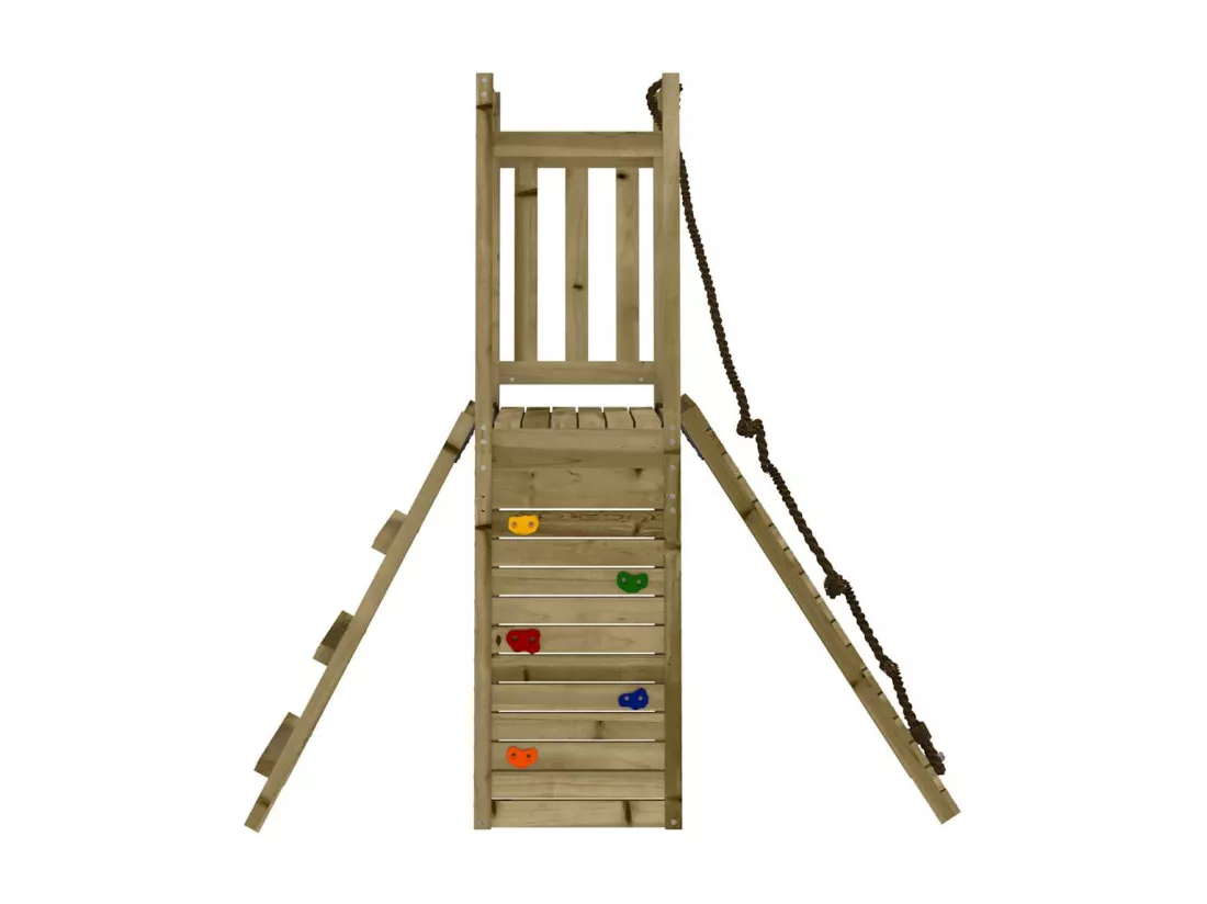Aire de jeux d'extérieur bois de pin imprégné