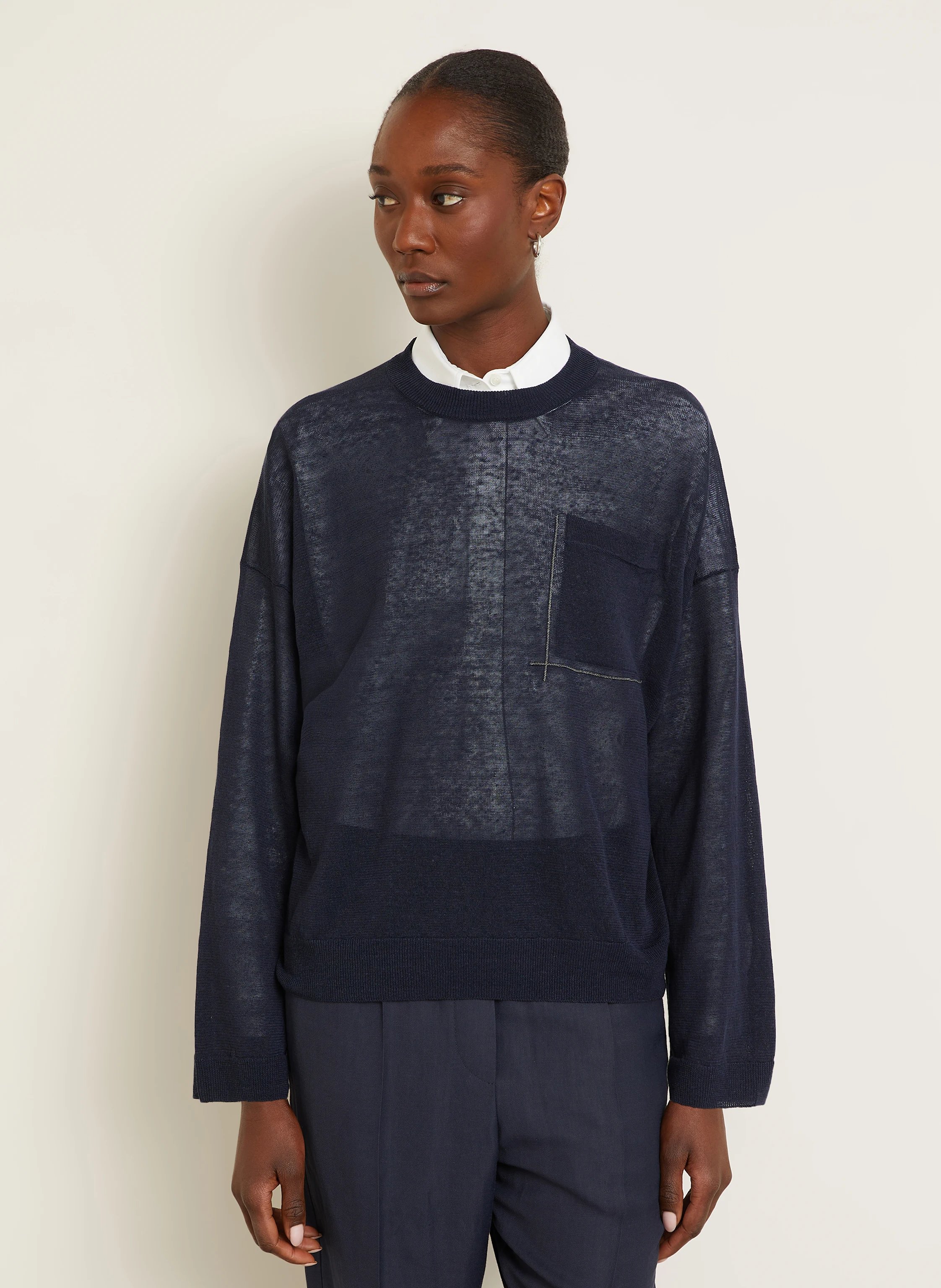 BRUNELLO CUCINELLI Pullover aus Leinen