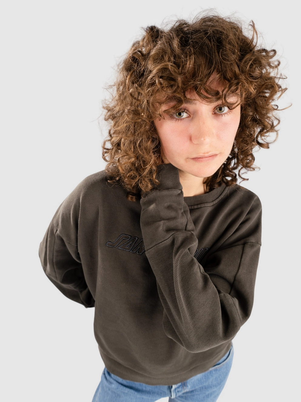 Santa Cruz Strip Sweater charcoal