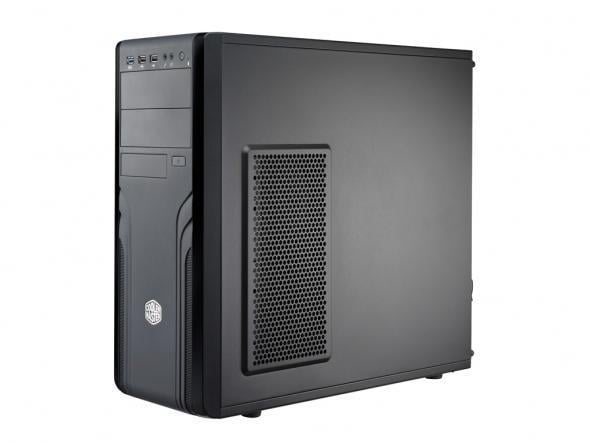 Cooler Master PC-Gehäuse Force 500 Formschöner Midi-Tower im klassichen Stil mit viel Platz