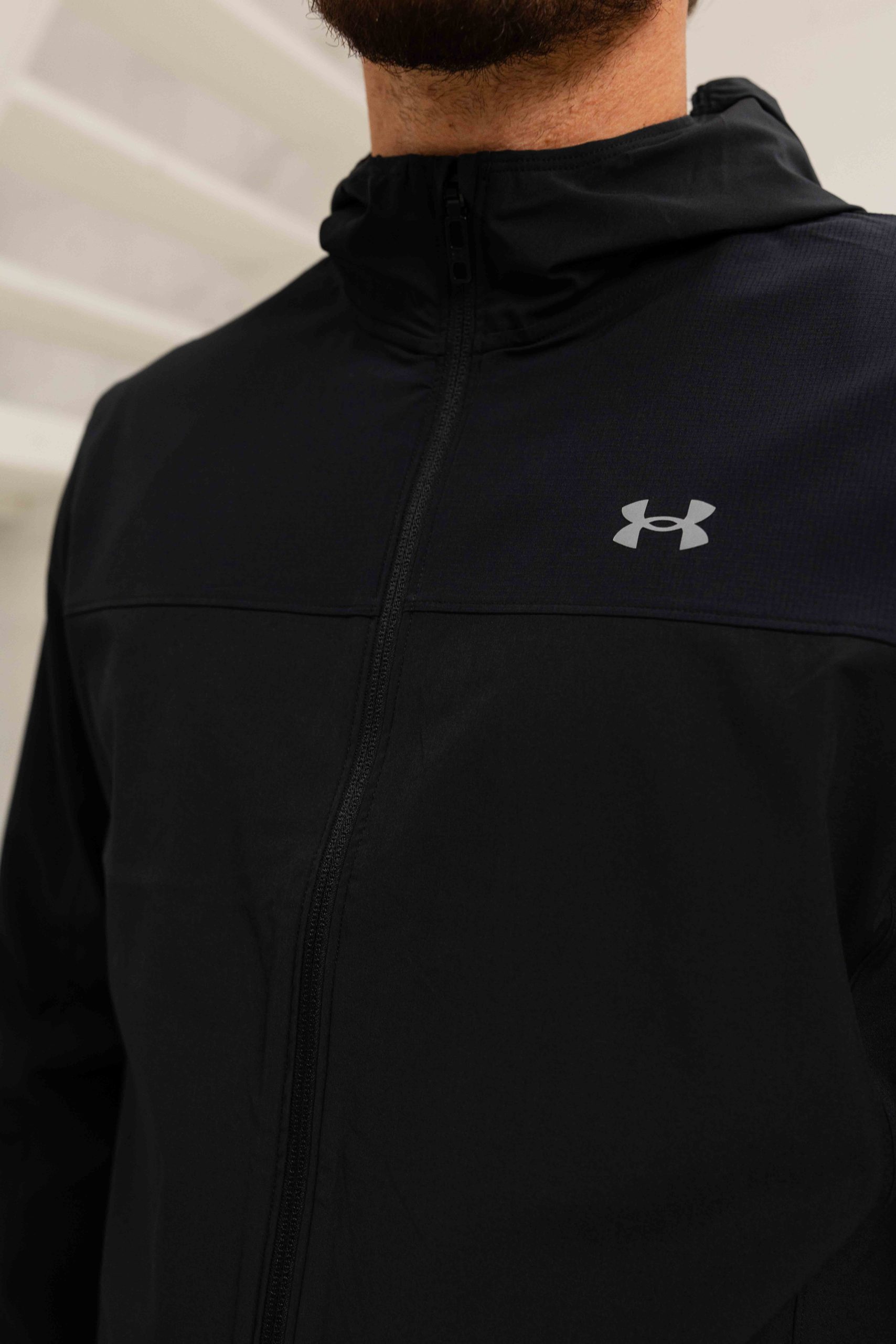 Under Armour Velociti Pro Storm Jack Heren Zwart