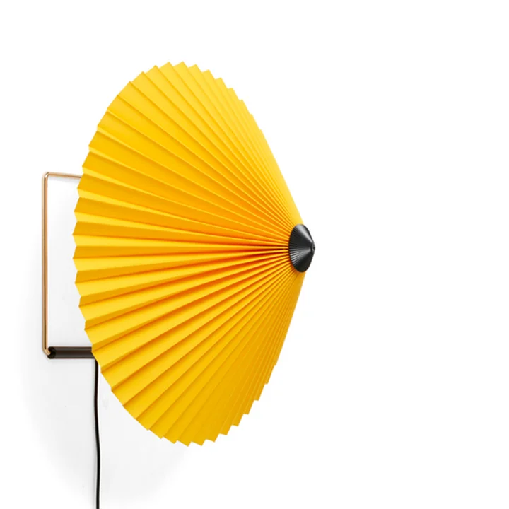 HAY - Matin Wandleuchte LED, Ø 38 cm, gelb