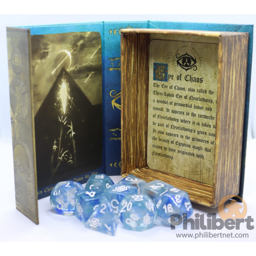 Set de 9 Dés JDR Elder Dice: Eye of Chaos (Supernova)