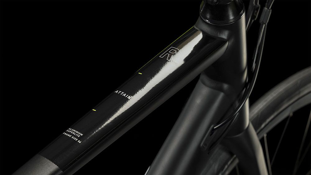 Cube Attain Race black´n´white kaufen | Bike-Discount