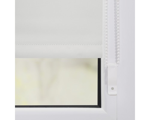 Lichtblick Thermo klemrolgordijn, zonder boren, wit, 45x150 cm, inclusief klembeugels