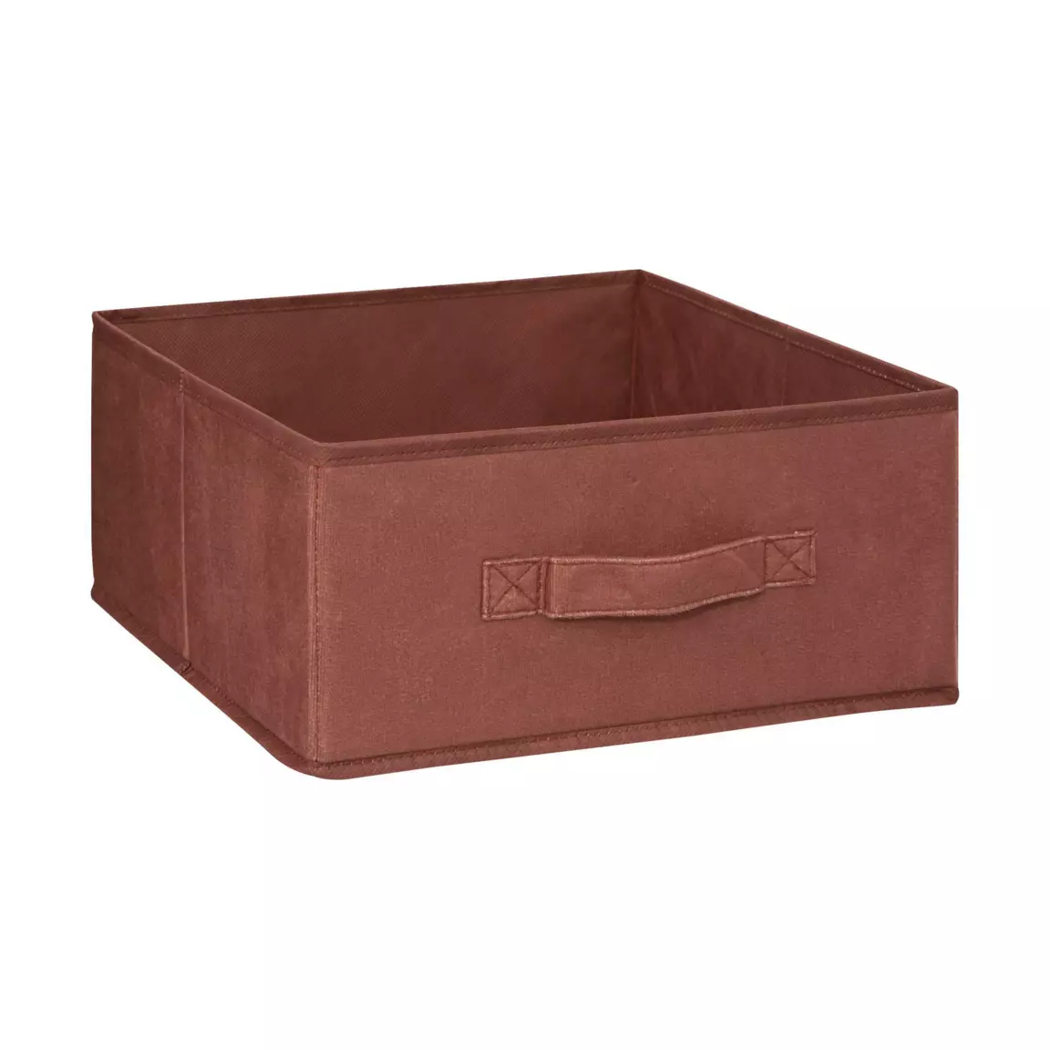 Panier de rangement (31 x 15 cm) Velours Terre de Sienne