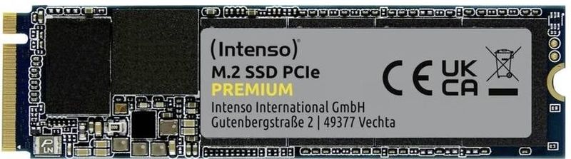 Intenso - M.2 SSD PCIe Premium - Interne SSD - 500GB - 2100 MB/s