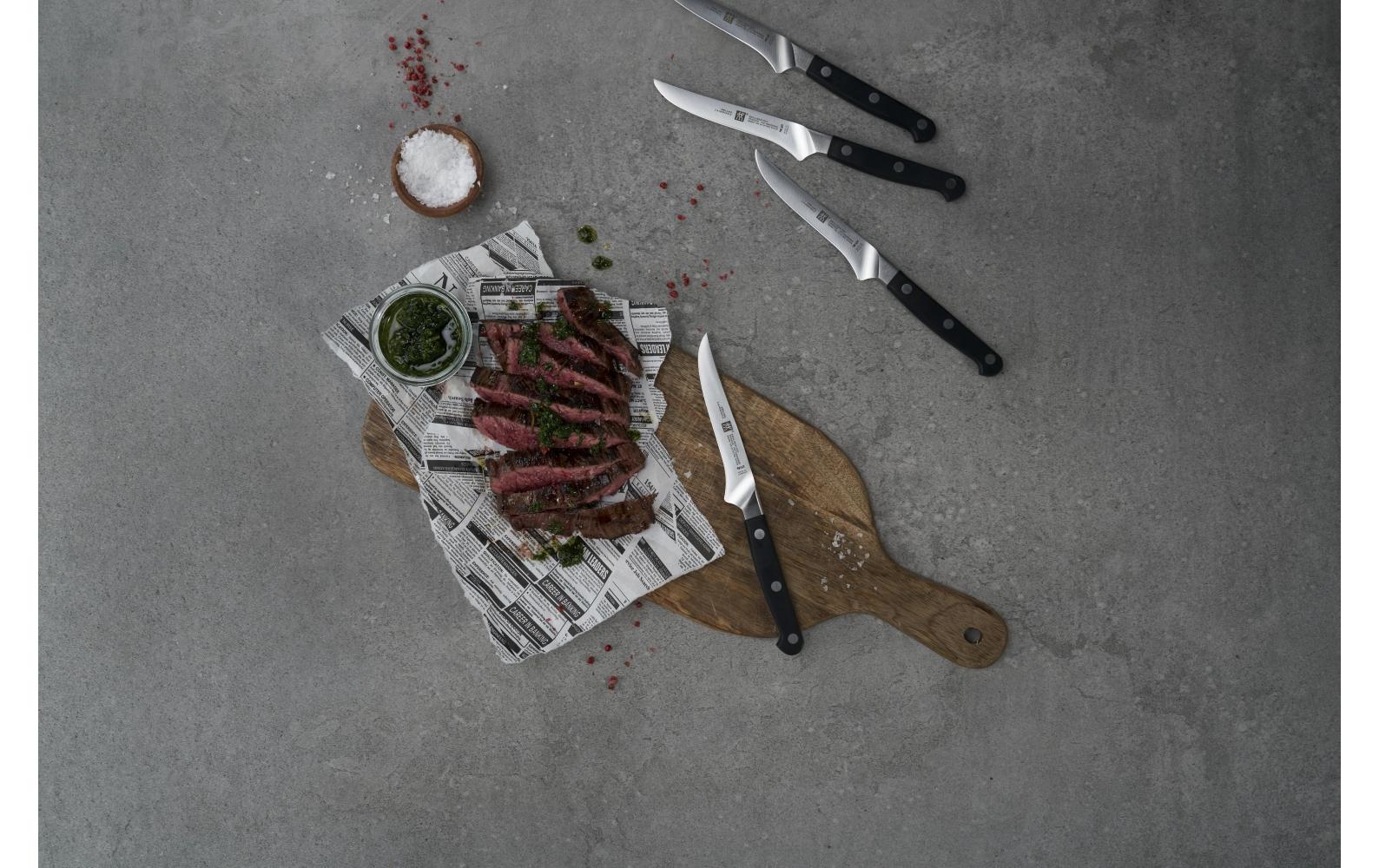 Steakmesser Pro 4er Set<br>Premium-Messer aus Edelstahl