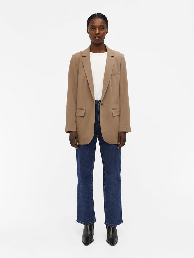 Object OBJSIGRID L/S BLAZER NOOS Fossil