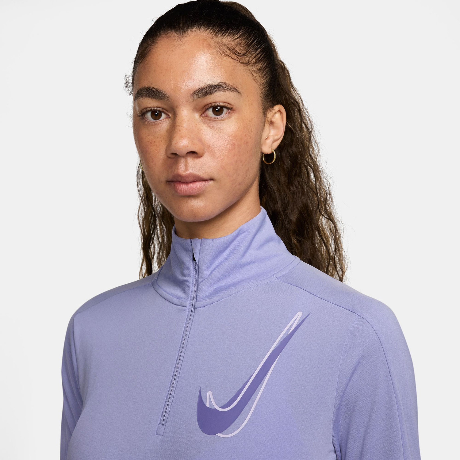 Nike Swoosh Longsleeve Half-Zip Dames