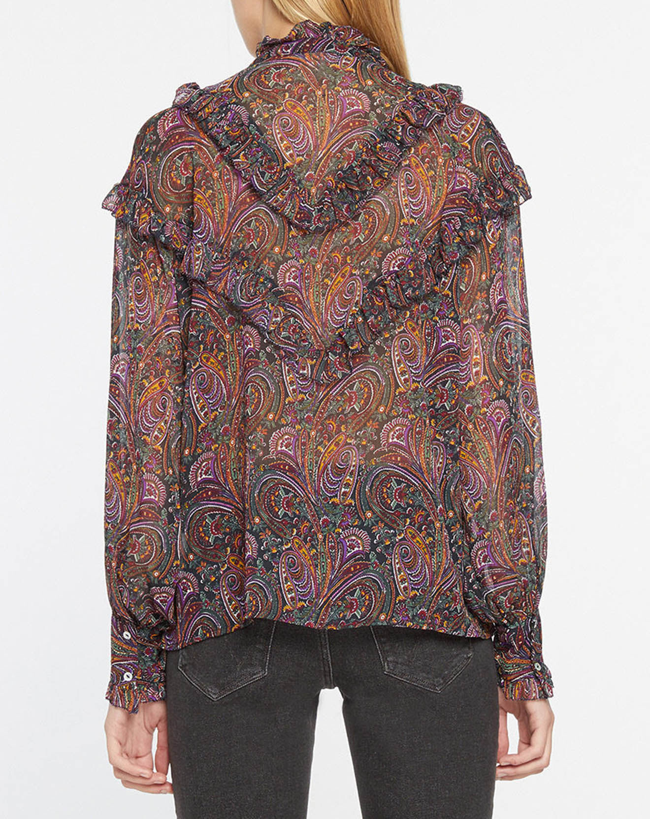 Pepe Jeans Blouse imprimée Cachemire multicolore