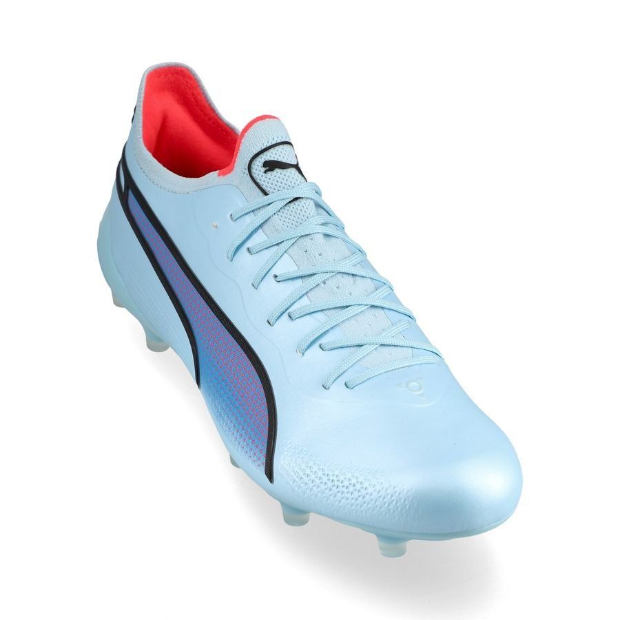 PUMA King Ultimate FG/AG Breakthrough - Silber/Noir/Fire Orchid Femme