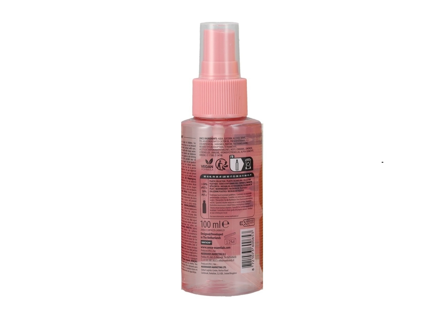 BODY MIST SENCE PLANET LOVE 100ML