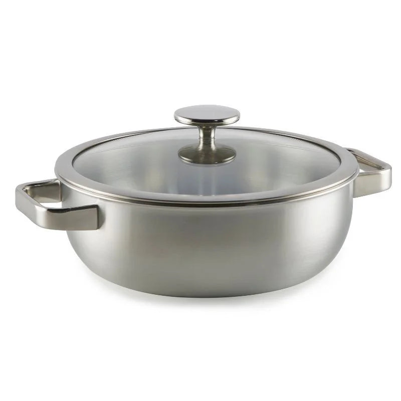 Habonne Braadpan RVS 5-ply - 26 cm / 3.5L