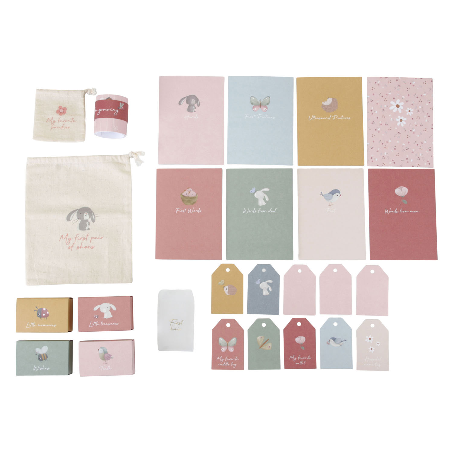 Little Dutch Memory Box Flowers & Butterflies FSC