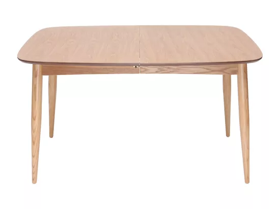 Table à manger extensible frêne L130-190 cm NORDECO