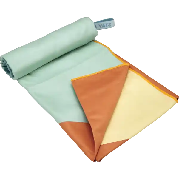 Mikrofaser-Badetuch, orange