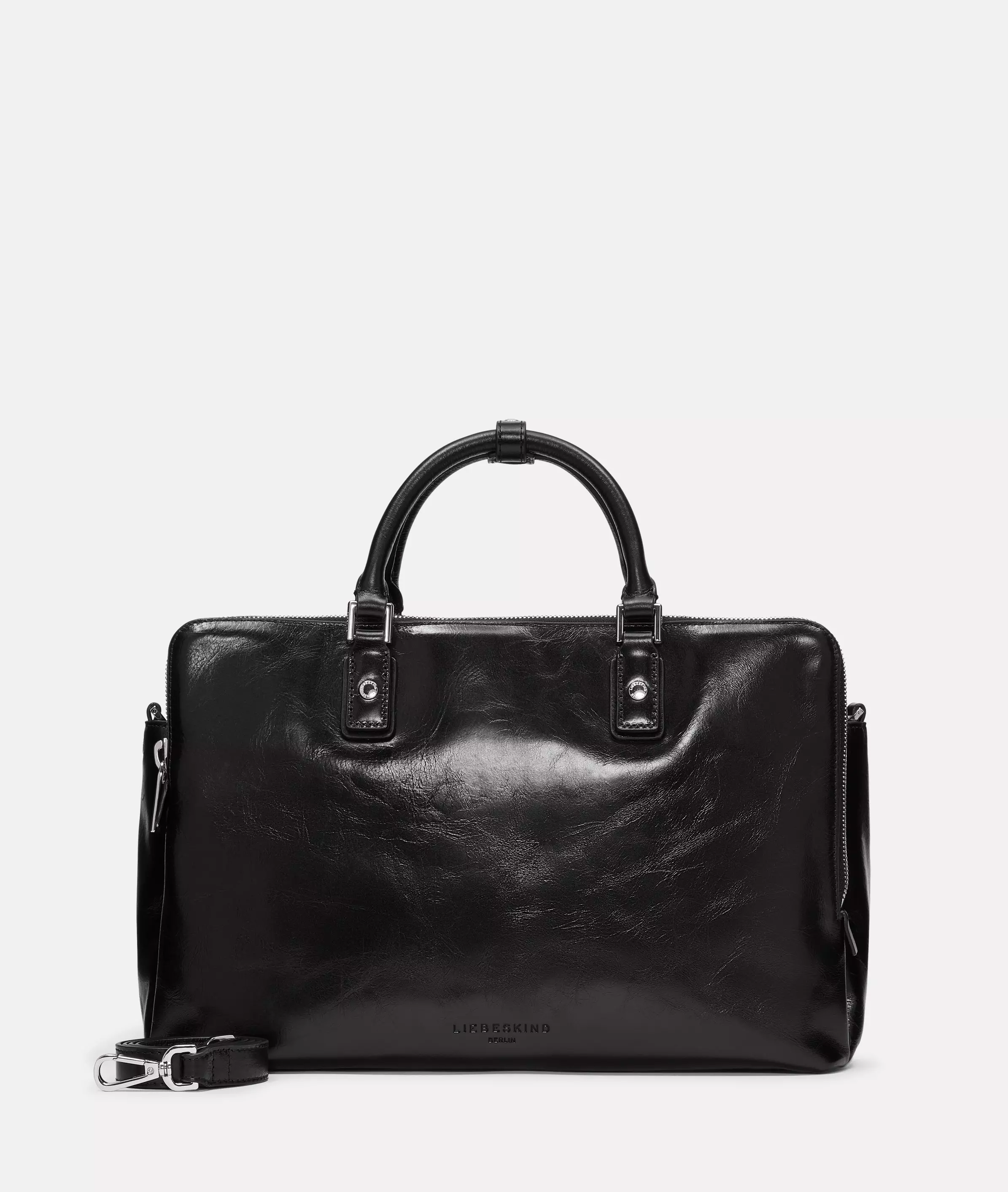 Archive Koko Satchel M Spacious business bag made of shiny leather