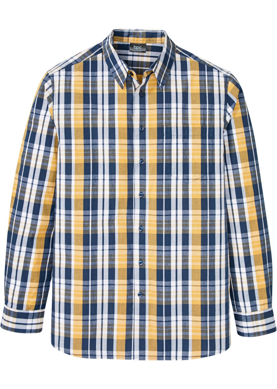 Chemise manches longues coupe confort