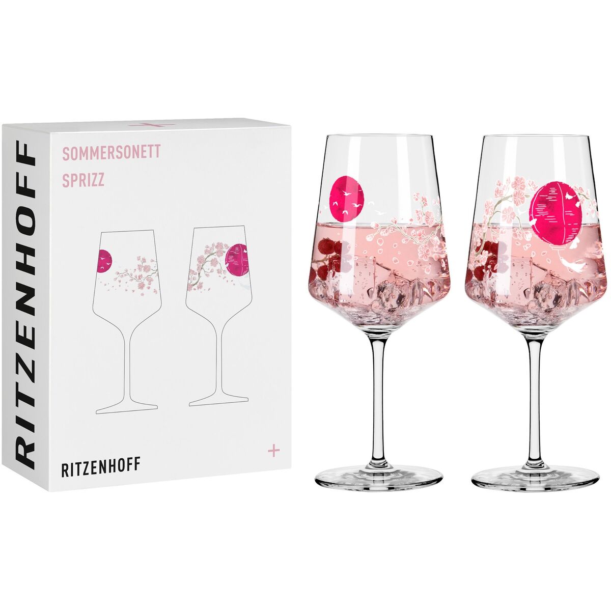 Sommersonett vinglass 2-pakning, NO:7