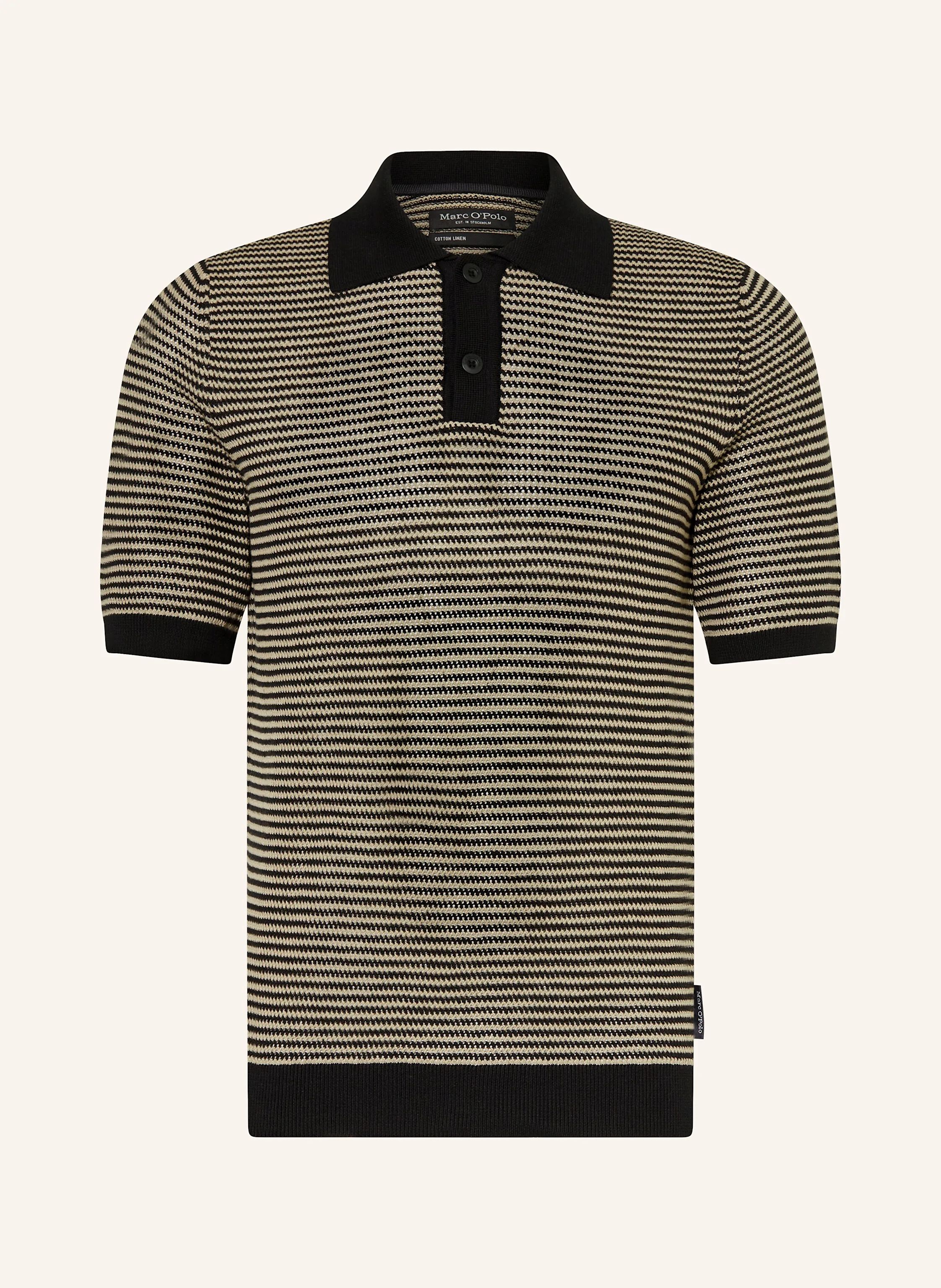 Marc O'Polo Strick-Poloshirt Regular Fit
