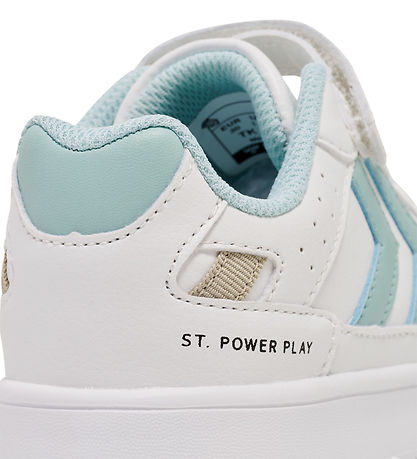 Hummel Schuhe - ST. Power Play Jr - White/Turquoise