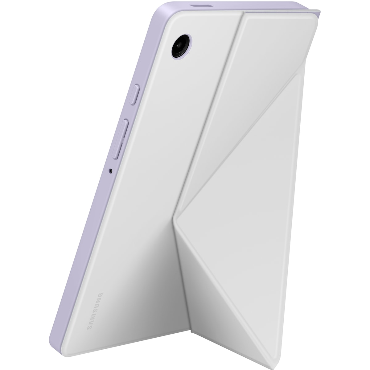 Samsung Galaxy Tab A9 bokomslag (hvit)