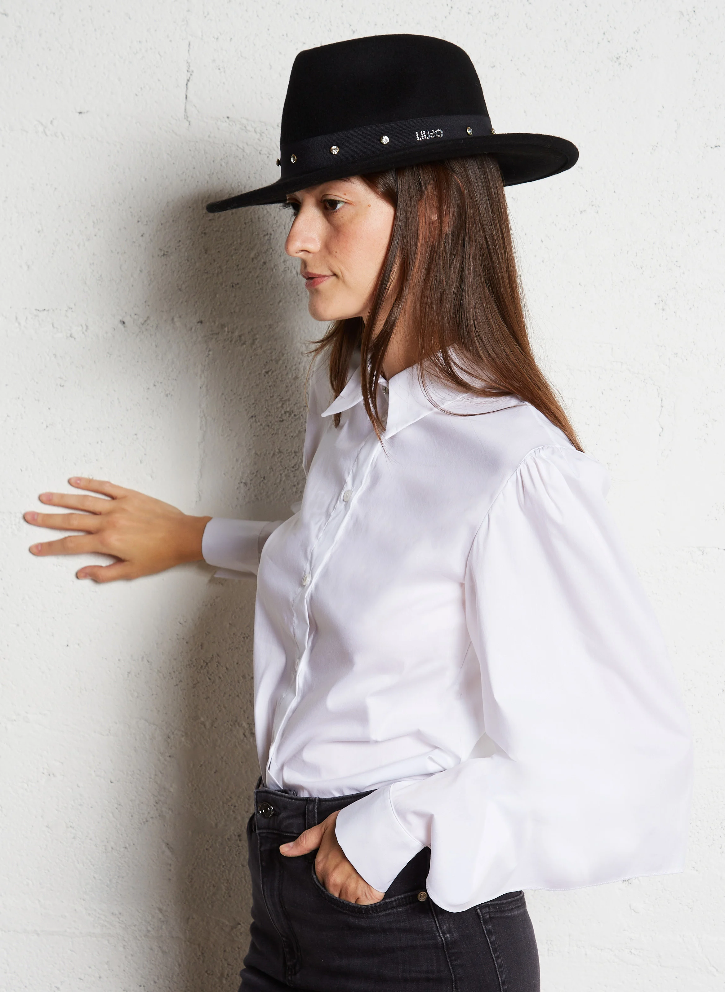 Chapeau en laine| Noir
