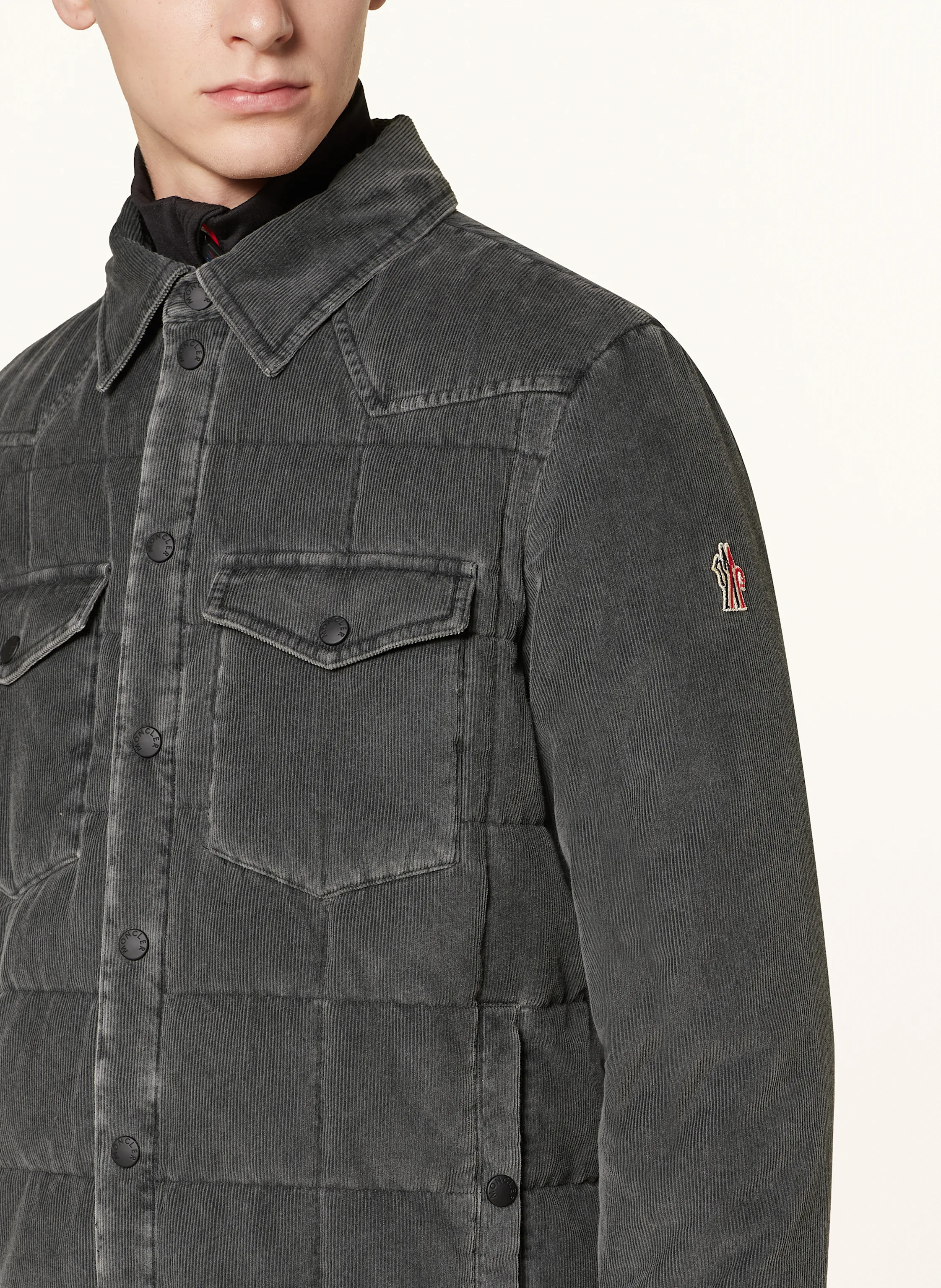 MONCLER GRENOBLE Daunenjacke GELT aus Cord
