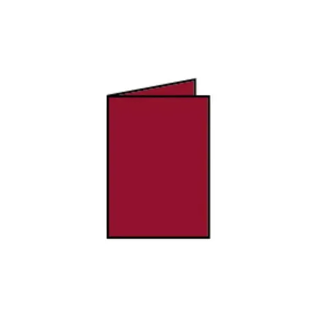 Rössler Coloretti Karten, A7, hd, rosso, 5 Stück