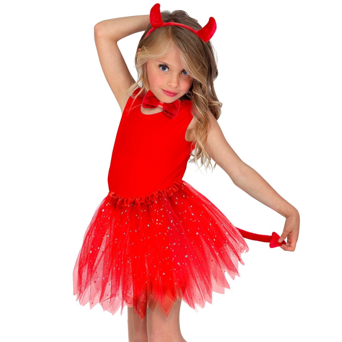 Halloween Accessoireset Rood Duivel