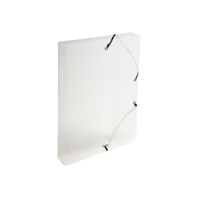 Exacompta Crystal - Boîte de classement plastique - dos 40 mm - disponible dans différentes couleurs