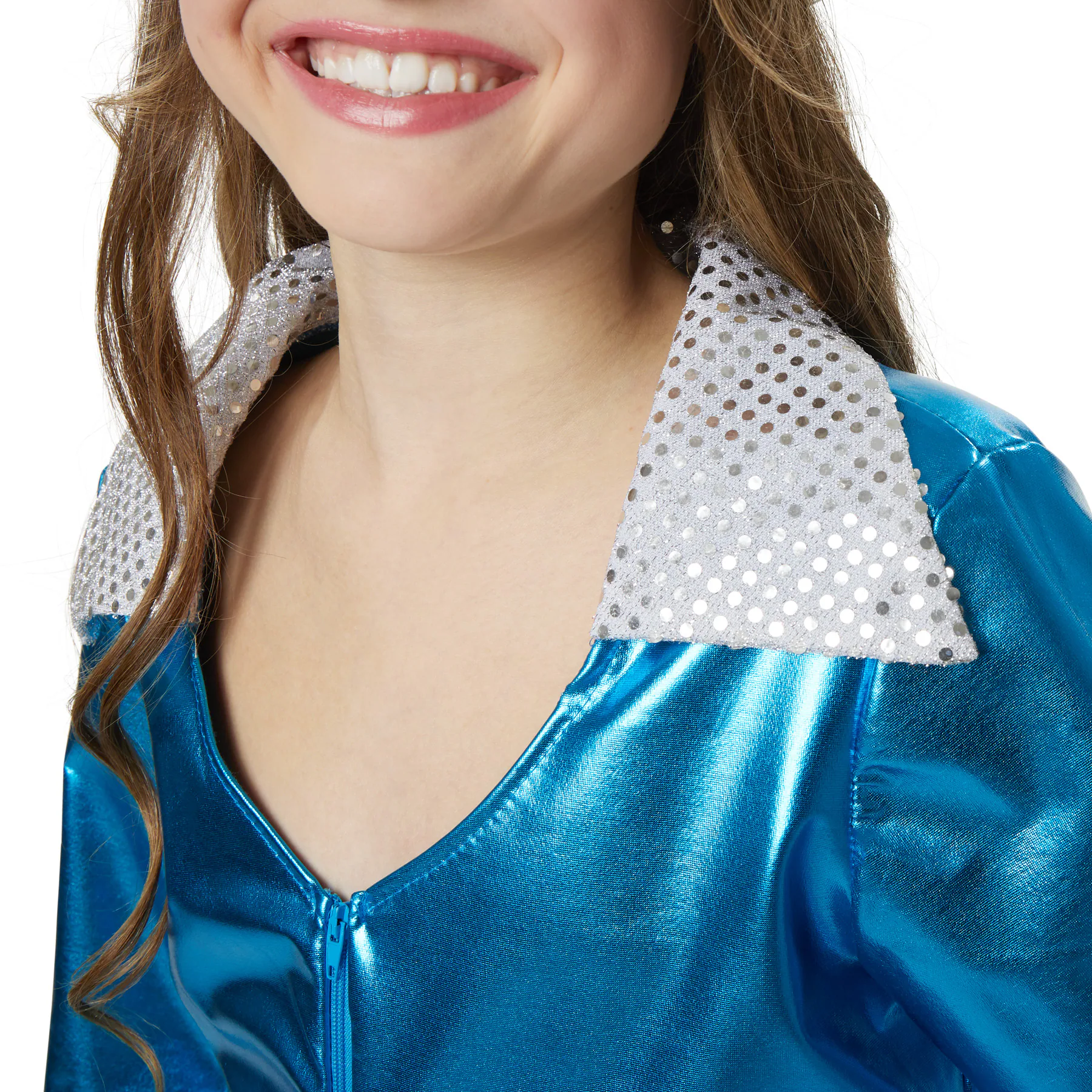 tectake® Mädchenkostüm Glitzerndes Disco Starlet