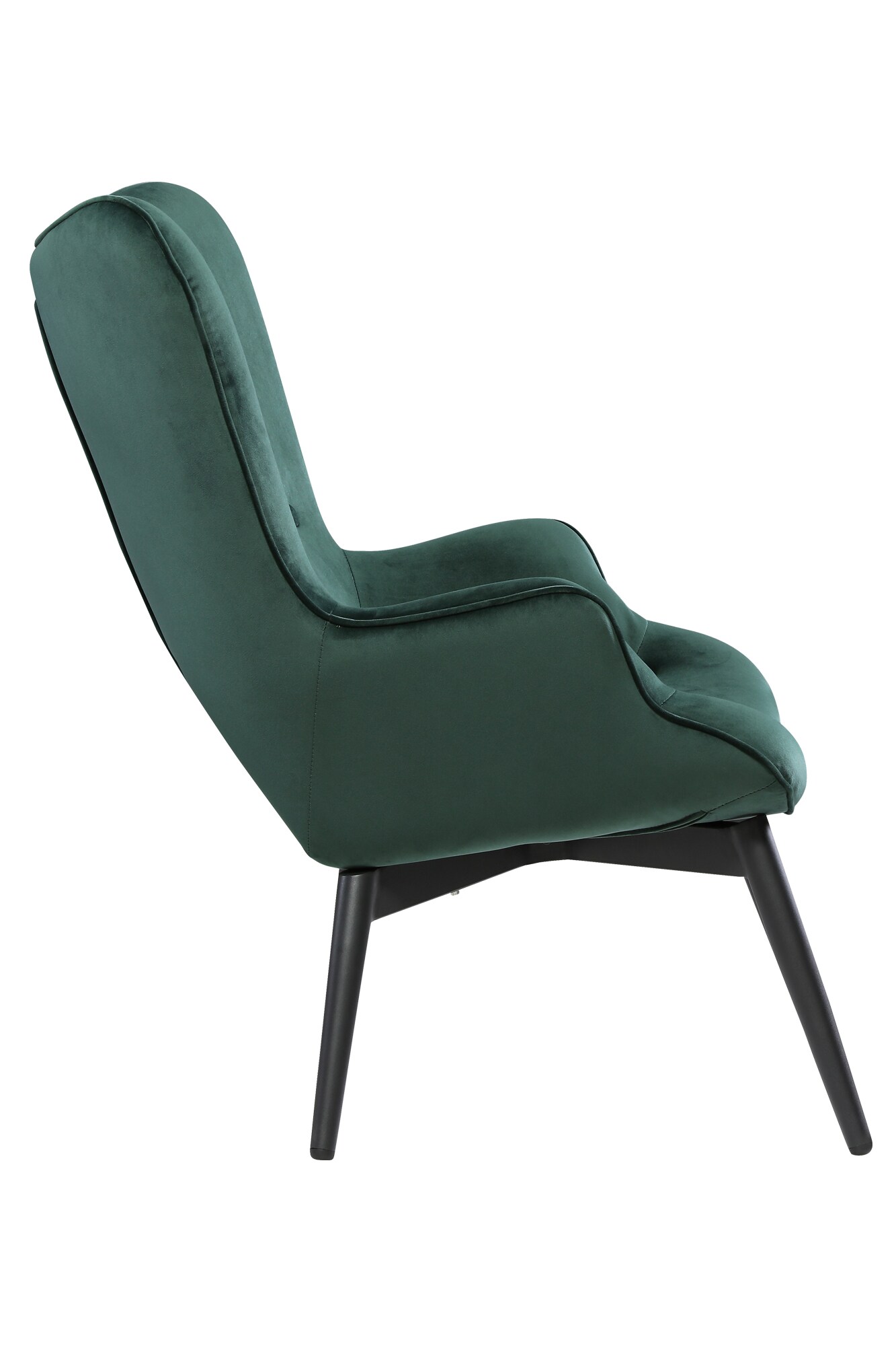 Sessel Grün Samt Relaxsessel Polstersessel Ohrensessel Loungesessel